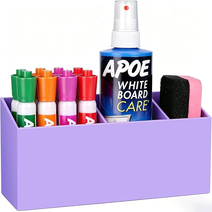 Magnetic Dry Erase Marker Holder by Banafich