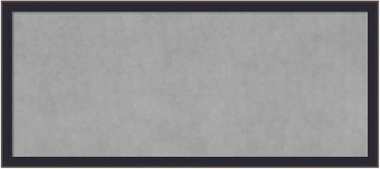 Amanti Art Black Framed Magnetic Board 23x51 Oversize Vision Board by AmantiArt