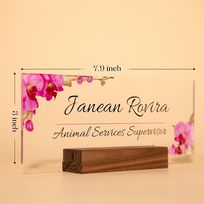 Personalized Name Plate for Desk - Image 3