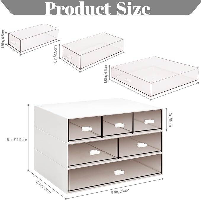 3 Tier Stackable Desk Organizer - Image 3