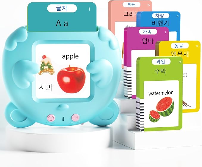 Korean and English Talking Flash Cards by ANhovno