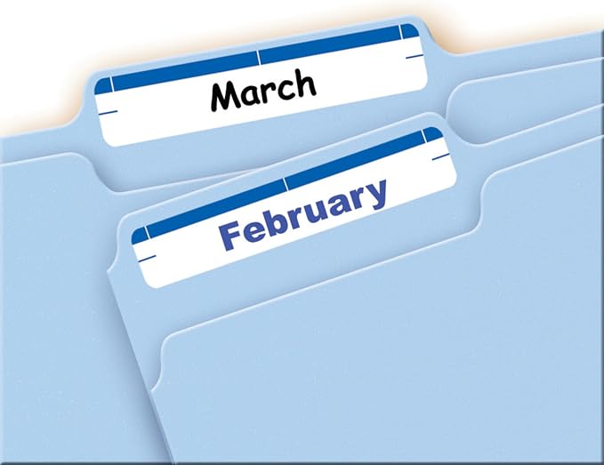 Avery File Folder Labels on 4" x 6" Sheet, Easy Peel, Print & Handwrite - Image 2