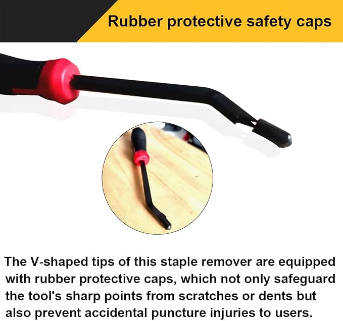 Staple Remover, Heavy Duty Staple Remover, Upholstery Stapler Puller Lifter Tool - Image 6