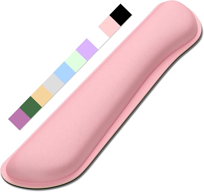 Dapesuom Enlarge Keyboard Wrist Rest, Memory Foam Keyboard Wrist Cushion by Unknown