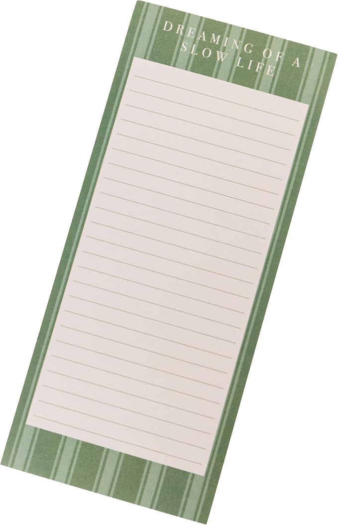 Graphique Cottage Stripe Magnetic Notepad, 100 Tear-Away Sheets - Image 3