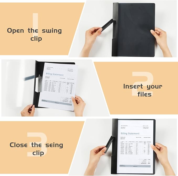Maitys 80 Pack Durable Clear Report Covers - Image 3