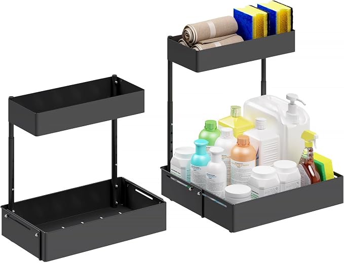 Henyol 2Packs Under Sink Organizer - Image 9
