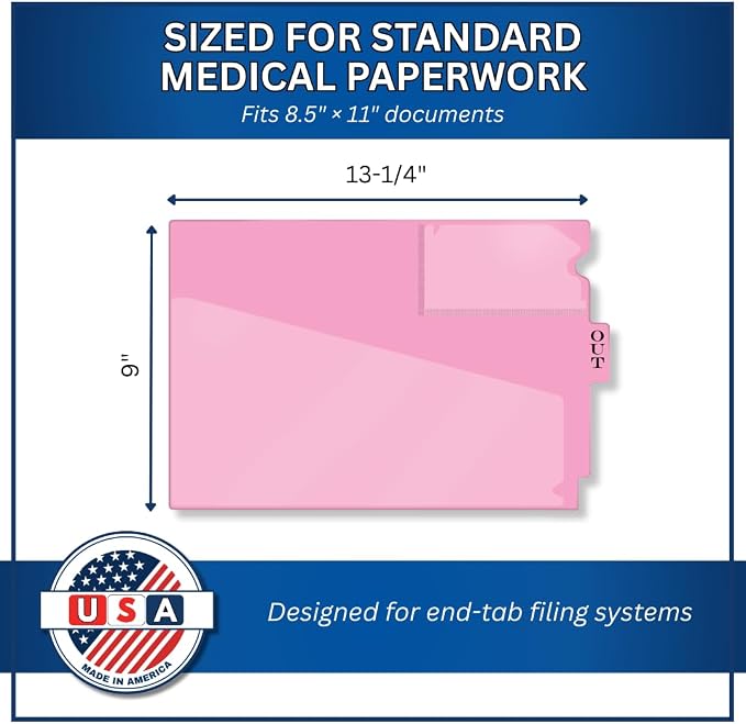 Doctor Stuff - Center Tab Vinyl Outguides, Diagonal Cut Front Pocket, Top - Image 5