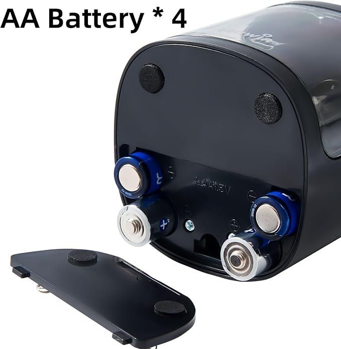 tenwin Electric Pencil Sharpener, Dual Hole Pencil Sharpeners Battery Powered - Image 5