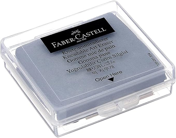 Faber-Castell Kneadable Eraser for Artists in Storage Case - Image 4