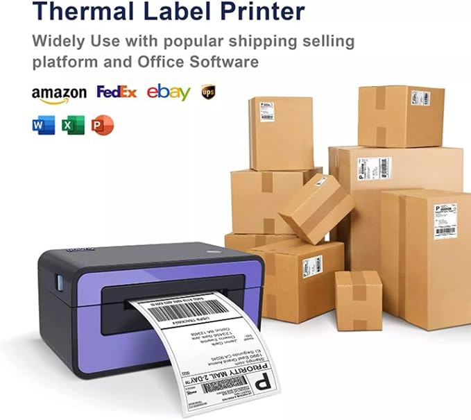 4x6 Direct Thermal Shipping Labels, 250 Per Roll, Mailing Thermal Blank - Image 4