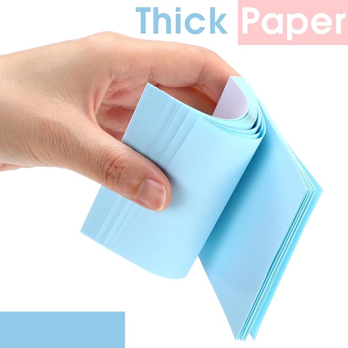 Thenshop 12 Pads Earth Tone Sticky Notes 3''x3'', Self Stick Notes Pads Earth - Image 5