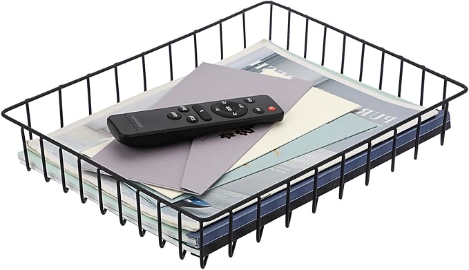 BTSKY Multipurpose A4 File Tray Wire Desk Organizer by BTSKY