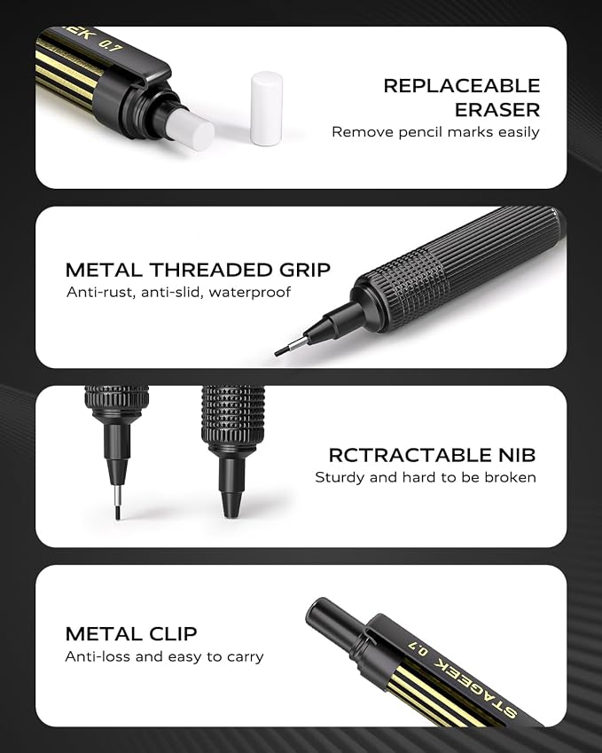 STAGEEK 0.7mm Mechanical Pencil - Image 6