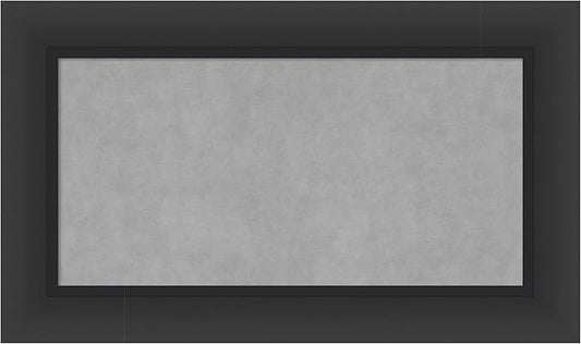 Amanti Art Black Framed Magnetic Board 17x29 Small Vision Board by AmantiArt
