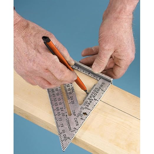 Swanson Tool Co S0101 7 Inch Speed Square - Image 3