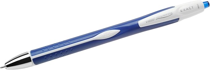 BIC Glide Exact Retractable Ball Point Pen, Fine Point, Precise Lines - Image 7