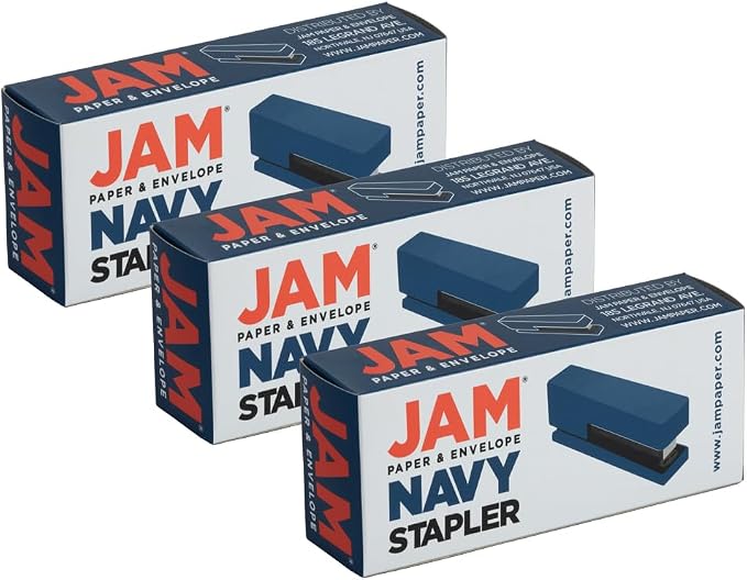 JAM PAPER Modern Desk Stapler - Image 3