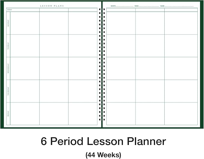 Ward 6 Period Teacher Lesson Plan/Assignment Book - Image 2