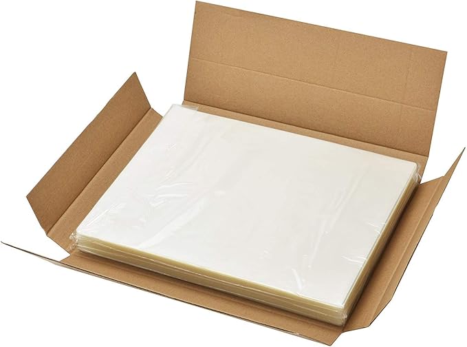 5 mil Thermal Laminating Sheets 500 Packs, 9” x 11.5” Clear Laminating Pouches Holds 8.5 x 11 Inch Sheet, Letter Size Lamination Paper for Laminator - Rounded Corner-DeskLoop Office