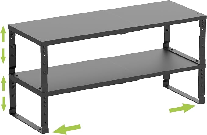 Jojocross Expandable Cabinet Shelf Organizer Storage Spice Rack Shelves by JOJOCROSSHIGHQUALITYLIFE