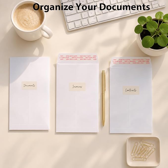 50 Pack 6x9 Catalog Envelopes Self-Seal, Filing & Storage, Office and Business - Image 4