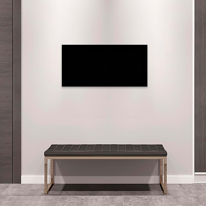 Amanti Art Black Cork Board for Wall, 17x35 Vision Board with Black Wood Frame, Medium Corkboard Office Decor for Home Organization, Casual Corkboard Pinboard to Display Items for Home Organization-DeskLoop Office