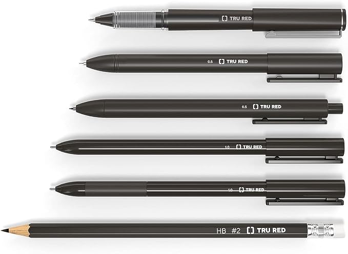 TRU RED Retractable Gel Pens, Medium Point 0.7mm, 24 Pack – Quick‑Dry Pens - Image 5