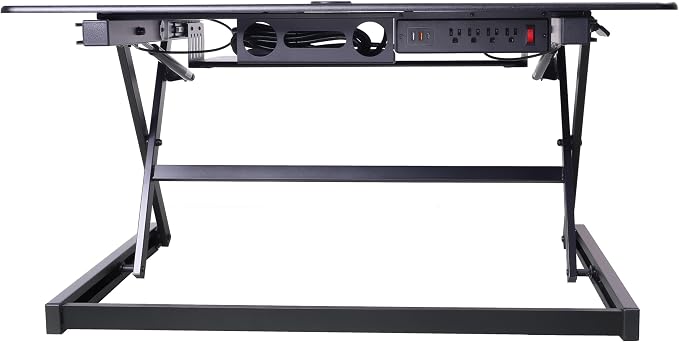 Rocelco 40" Height Adjustable Standing Desk Converter - Image 6