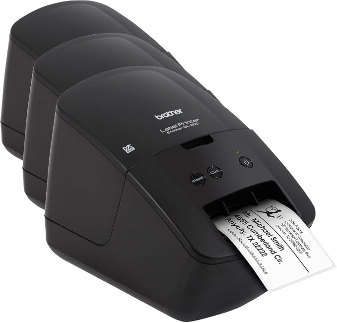 Brother QL-600 Desktop Monochrome Label Printer up to 2.4" Width, No Ink by Unknown