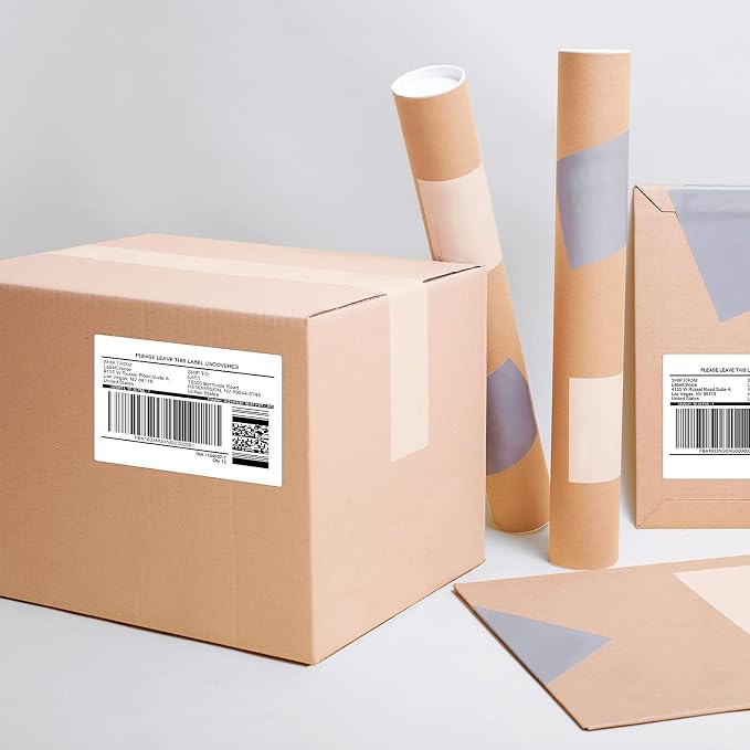 12 Rolls 6000 Pcs 4"x3" 3-Proof Direct Thermal Shipping Labels 1" Core - Image 5