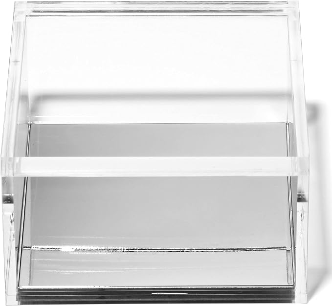 OfficeGoods Acrylic Desk Organizer w/Silver Base – Functional & Elegant Odds & - Image 2