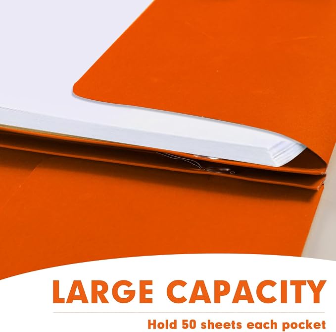 Two Pocket Folders, RAZCC 50 Pack Two Pocket Folders - Image 5