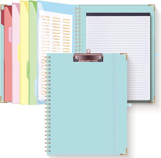HAUTOCO Clipboard Folio with Refillable Notepad by HAUTOCO