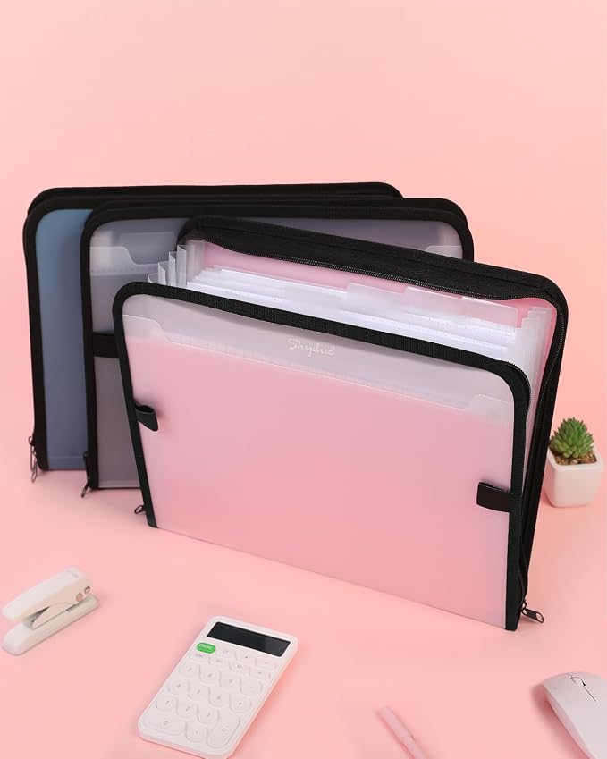 SKYDUE Accordion File Organizer, 7 Pocket Expanding File Folder - Image 8