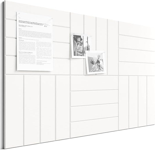 Bumusty Large Cork Board Alternative-36 x 24" Felt Bulletin Board Tiles by BUMUSTY