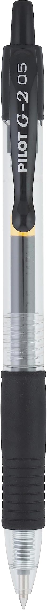 Pilot G2 Premium Gel Roller Pens, Extra Fine Point 0.5 mm, Gel Pens Black Ink - Image 4