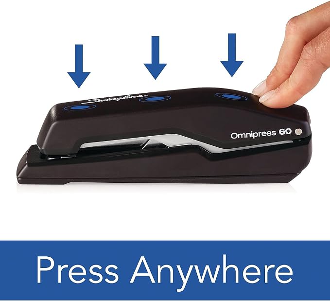 Swingline Stapler, Omnipress 60 Stapler, Press Anywhere - Image 5
