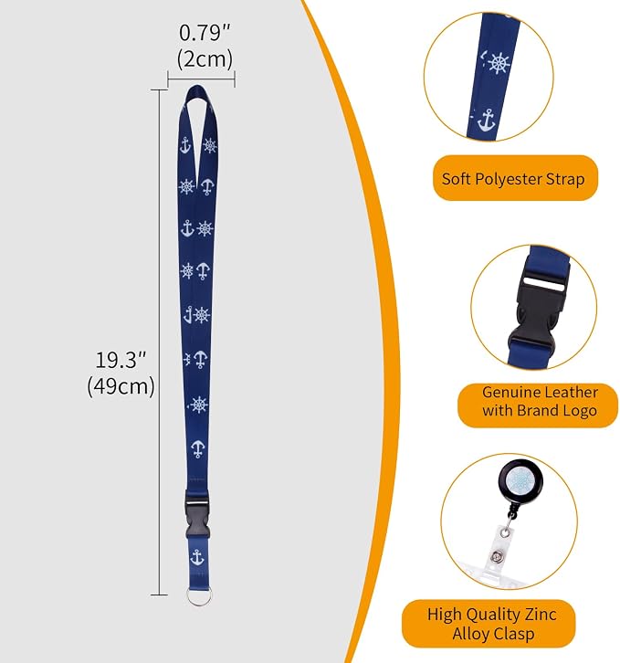 4 Retractable Lanyards with 6 Luggage Tag Holders, Zip Seal Clear Luggage Tag & - Image 4