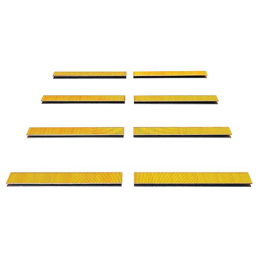 18 Gauge 1/4" Narrow Crown Staples 5/8" Leg Galvanized 2000 Pack by SimCos