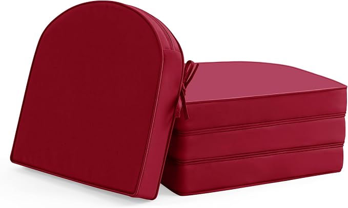 Outdoor Chair Cushions Set of 4: Waterproof & Fade Resistant Patio Furniture by SUMMSUN