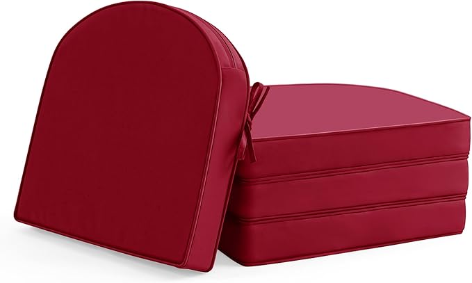 Outdoor Chair Cushions Set of 4: Waterproof & Fade Resistant Patio Furniture by SUMMSUN