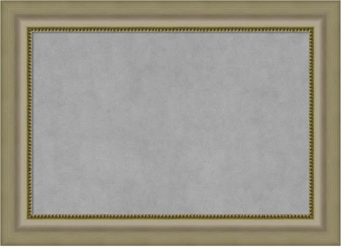 Amanti Art Silver Framed Magnetic Board 21x29 Medium Vision Board by AmantiArt