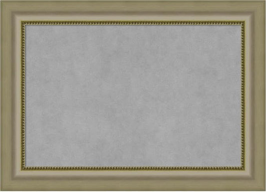 Amanti Art Silver Framed Magnetic Board 21x29 Medium Vision Board by AmantiArt