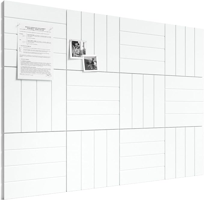 Bumusty Large Cork Board Alternative-48 x 36" Felt Bulletin Board Tiles by BUMUSTY