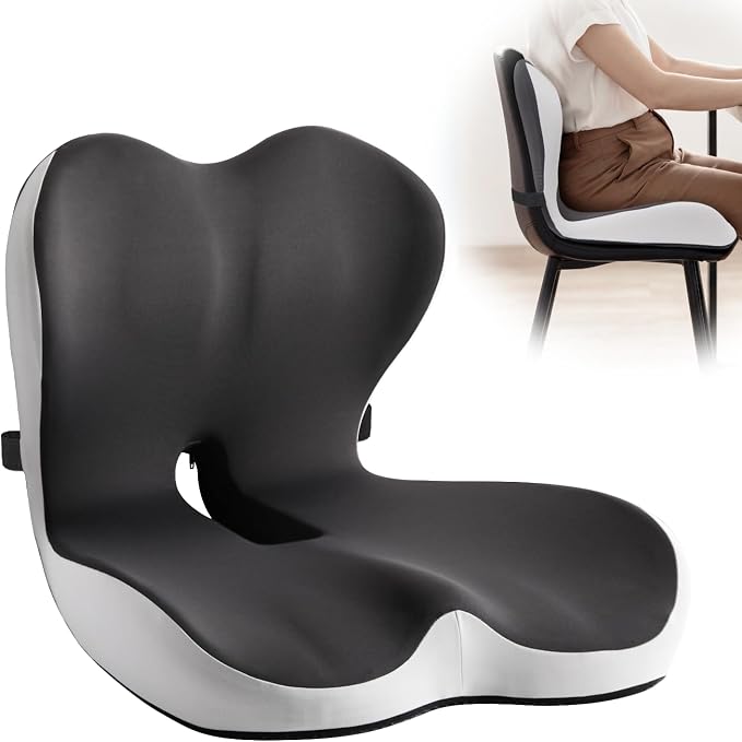 Office Chair Cushion for Tailbone & Low Back Pain Relief, Seat Cushions for by Unknown