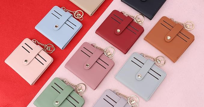 Airkit Small Wallet Women RFID, PU Leather Card Holder - Image 9