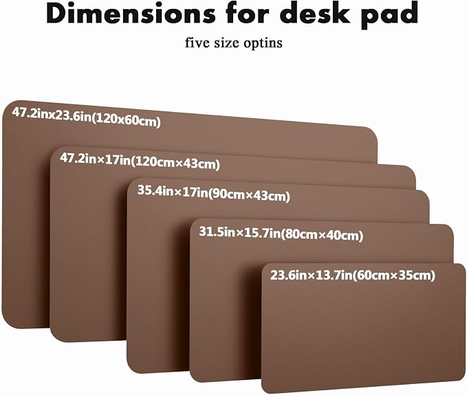 YSAGi Eco Cork Desk Pad, Double-Sided Desk Pad Protector, Large Mouse Pad - Image 7