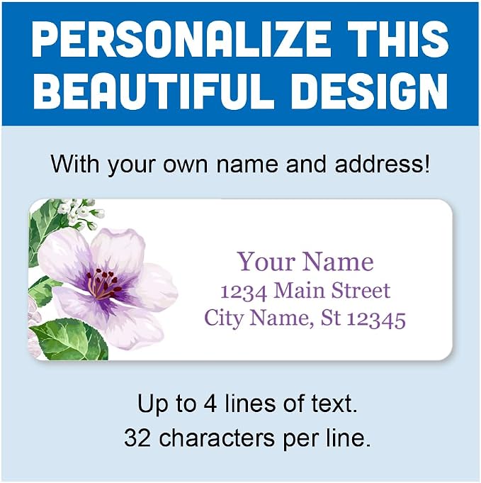 Personalized Return Address Labels - Image 2
