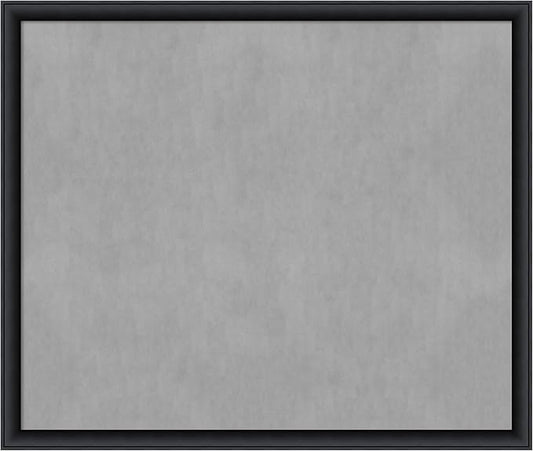 Amanti Art Black Framed Magnetic Board 43x51 Oversize Vision Board by AmantiArt